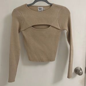 Knit Long Sleeve Top